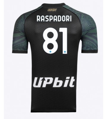 SSC Napoli Giacomo Raspadori #81 Tredje Tröja 2023-24 Kortärmad